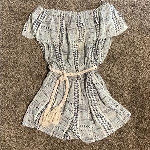 ELAN strapless romper